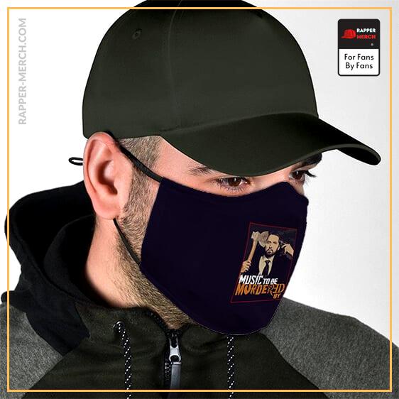 Music To Be Murdered By Eminem Portrait Badass Face Mask RM0310