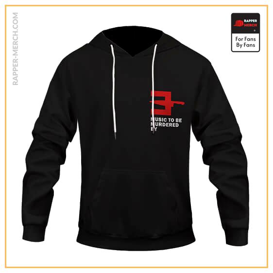Music To Be Murdered By Logo Badass Eminem Pullover Hoodie RM0310