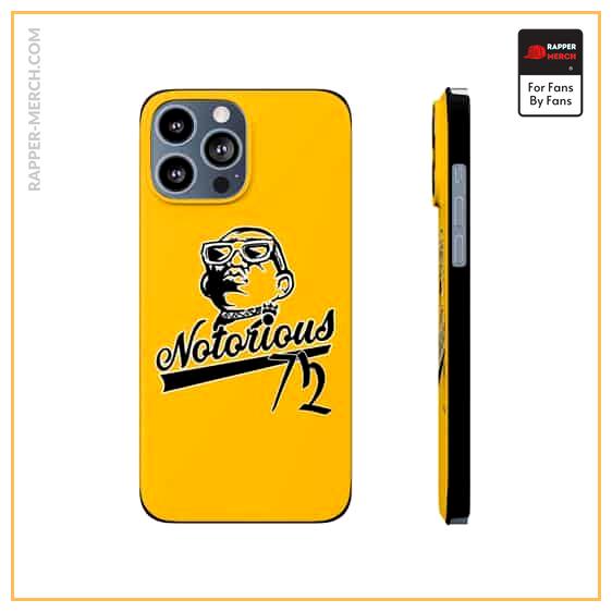 Notorious 72 Biggie Smalls Yellow iPhone 13 Fitted Case RP0310