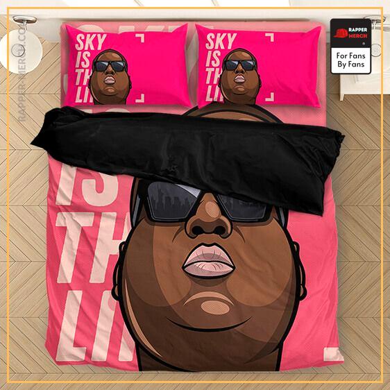 Notorious B.I.G. Sky Is The Limit Gradient Pink Bedding Set RP0310