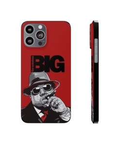 Notorious BIG Monochrome Portrait Red iPhone 13 Case RP0310