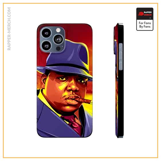 Notorious Big Poppa Vibrant Portrait Art iPhone 13 Case RP0310
