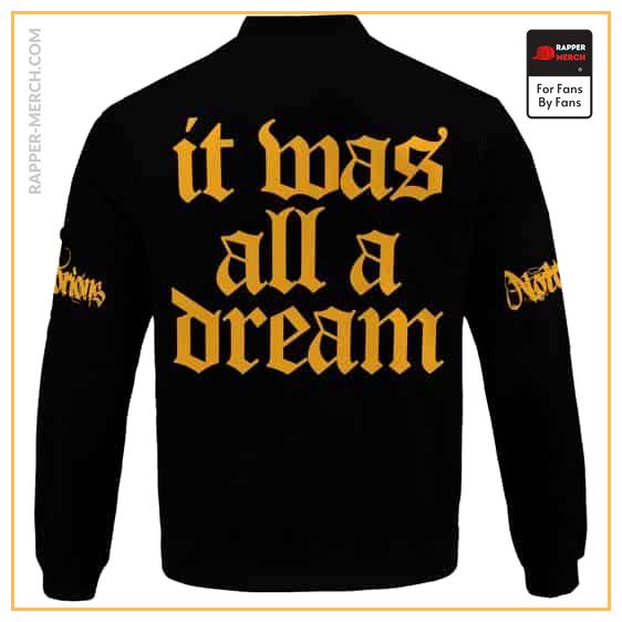 Notorious Biggie It Was All A Dream Black Bomber Jacket RP0310