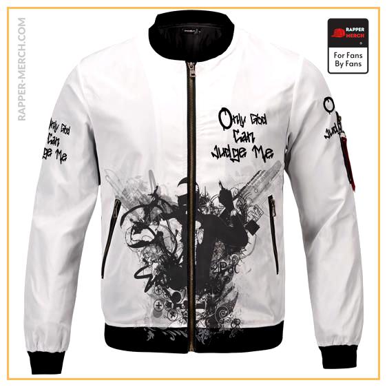 Only God Can Judge Me Monochrome Art 2Pac Bomber Jacket RM0310