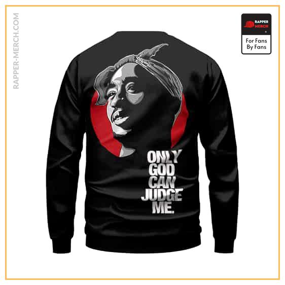 Only God Can Judge Me Tupac Makaveli Art Sweater RM0310
