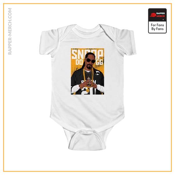 Pimped Up Snoop Dogg Artwork Awesome Baby Onesie RM0310