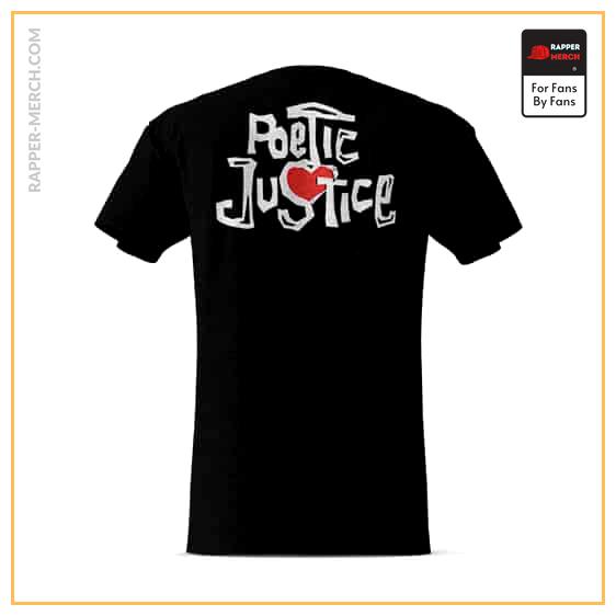 Poetic Justice 2Pac Lucky Cool Black T-Shirt RM0310