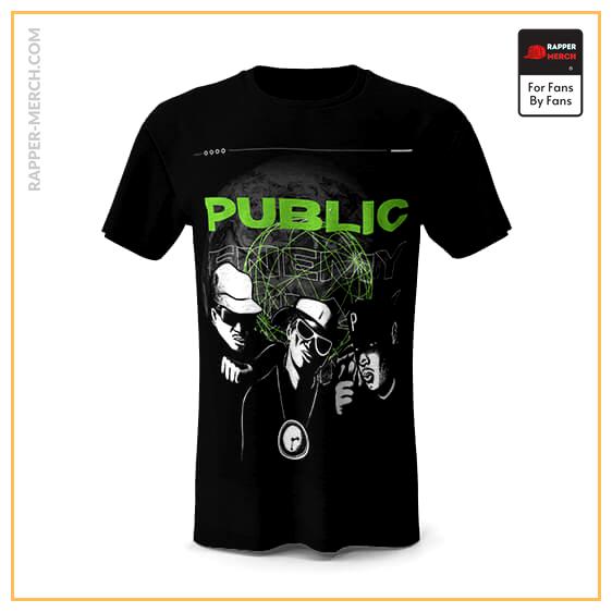 Public Enemy Around The Globe Art T-shirt RM0710