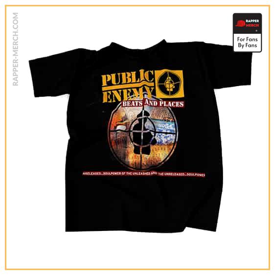 Public Enemy Beats And Places Album Logo Tees RM0710