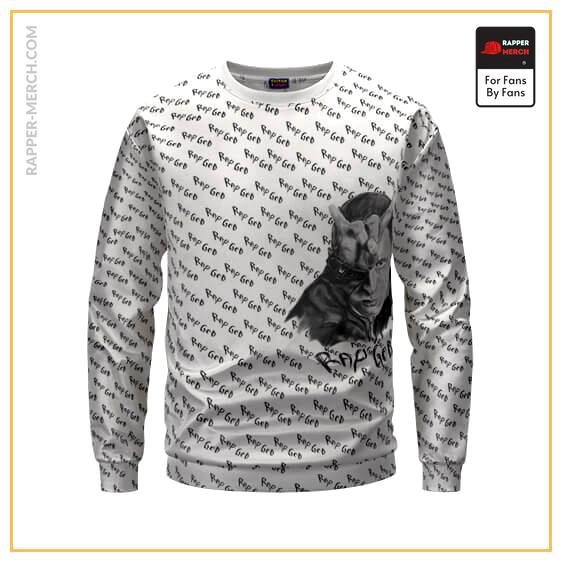 Rap God Eminem Iconic Devil Horn Pose Pattern Badass Sweater RM0310