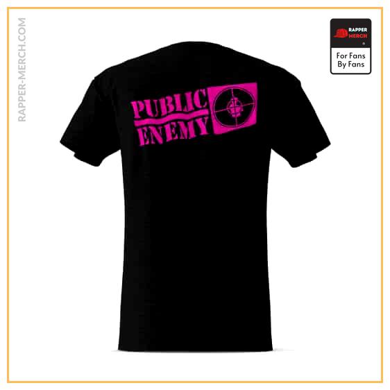 Rap Group Public Enemy Pink Spray Paint Art Shirt RM0710