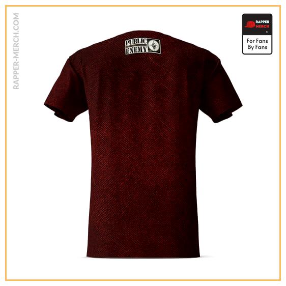 Rap Group Public Enemy Red Grunge Art T-shirt RM0710