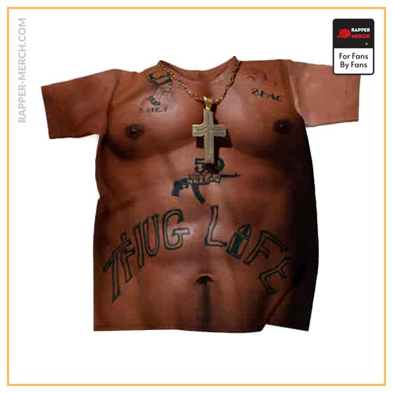 Rap Icon 2Pac Amaru Shakur Cosplay T-Shirt RM0310