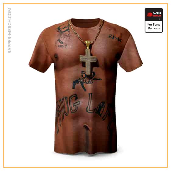 Rap Icon 2Pac Amaru Shakur Cosplay T-Shirt RM0310