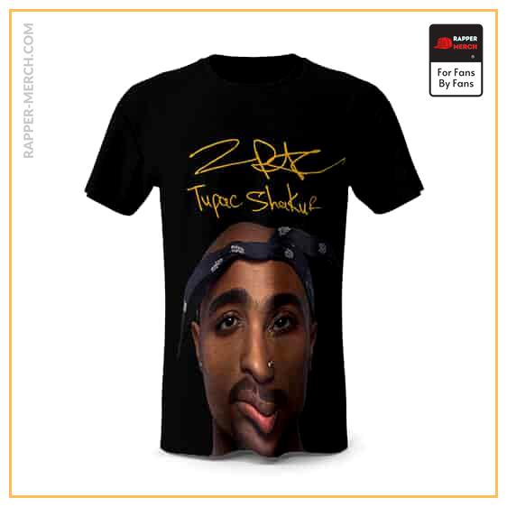 Rap Icon 2Pac Shakur Signature Dope T-Shirt RM0310