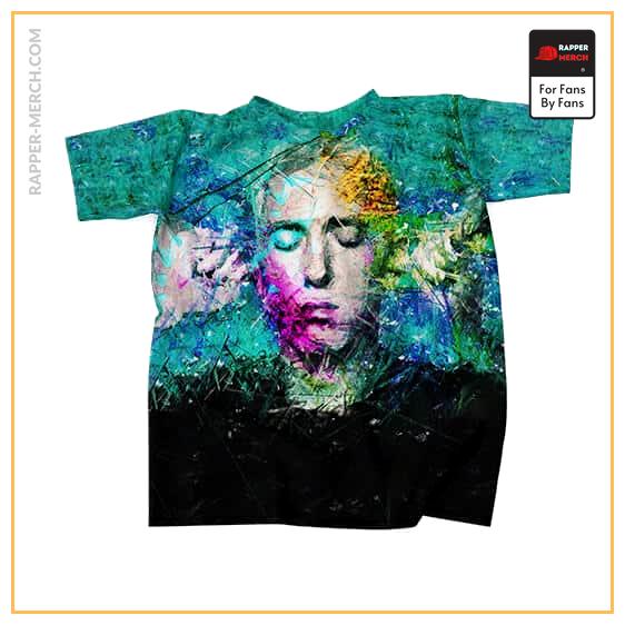 Rap Icon Eminem Abstract Oil Pastel Art Shirt RM0310