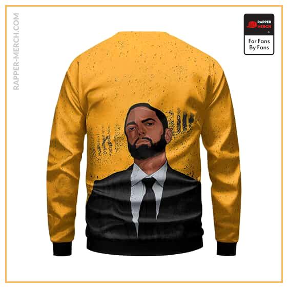 Rap Icon Marshall Mathers Eminem Grunge Art Sweatshirt RM0310