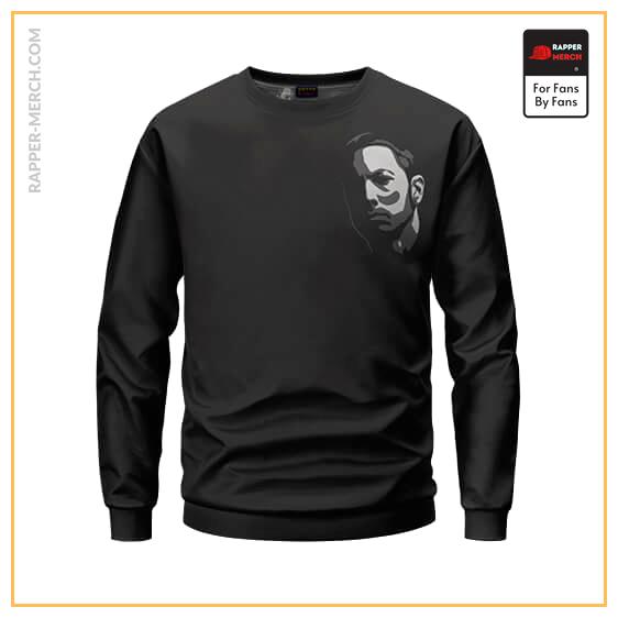 Rap Icon Slim Shady Eminem Minimalist Face Design Sweatshirt RM0310