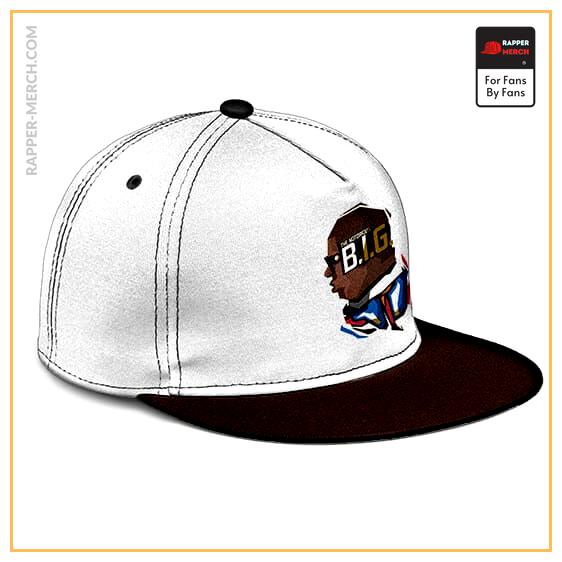 Rap Icon The Notorious B.I.G. Side View Cartoon Art Snapback RP0310