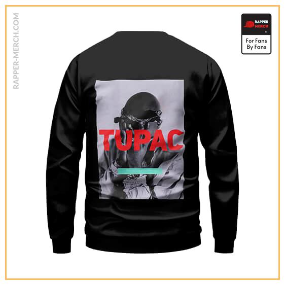 Rap Icon Tupac Amaru Portrait Artwork Sweatshirt RM0310