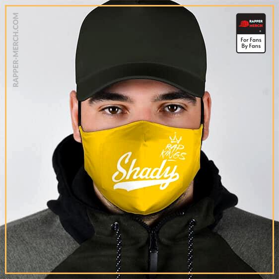 Rap King Slim Shady Artwork Stylish Yellow Face Mask RM0310
