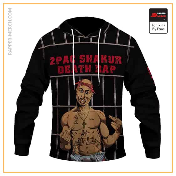 Rap Legend 2Pac Shakur Death Rap Artwork Stylish Hoodie RM0310