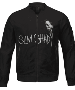 Rapper Marshall Mathers Slim Shady Silhouette Bomber Jacket RM0310