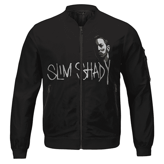 Rapper Marshall Mathers Slim Shady Silhouette Bomber Jacket RM0310