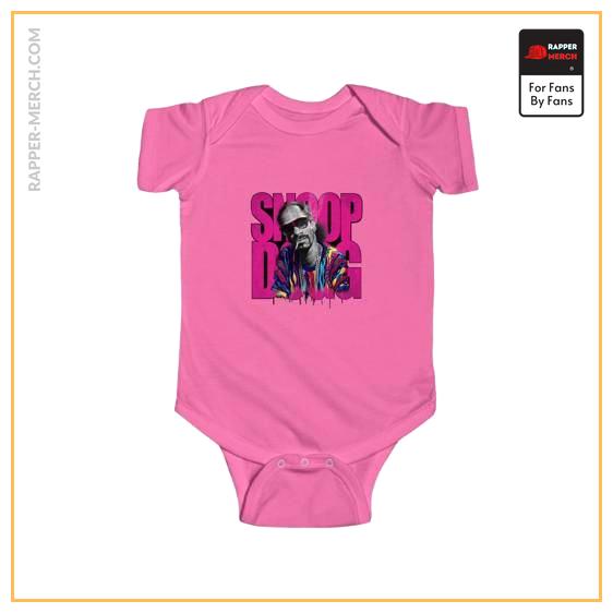 Rapper Snoop Dogg Colorful Trippy Attire Dope Baby Bodysuit RM0310