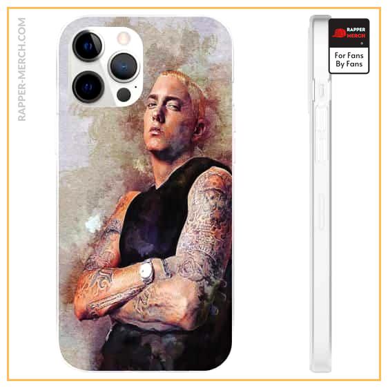 Rapper Songwriter Eminem Dope iPhone 12 Fitted Cover - Rapper Merch