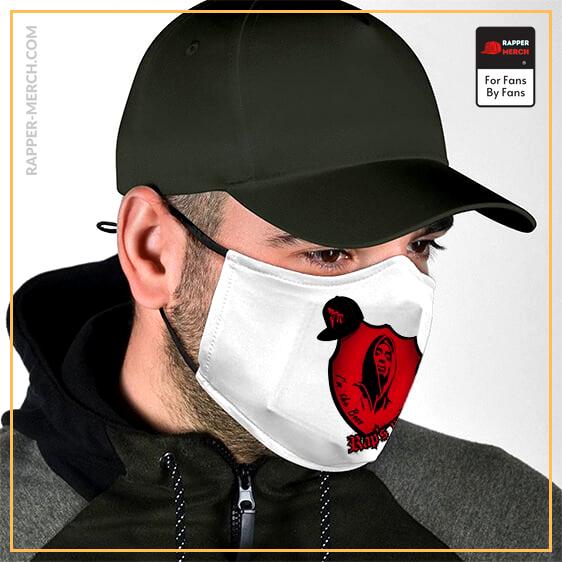 Rap's Not Dead 2Pac Shakur The Boss Logo Cloth Face Mask RM0310