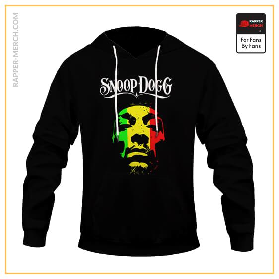 Rastafarian Colors Snoop Dogg Face Art Unique Hoodie Jacket RM0310