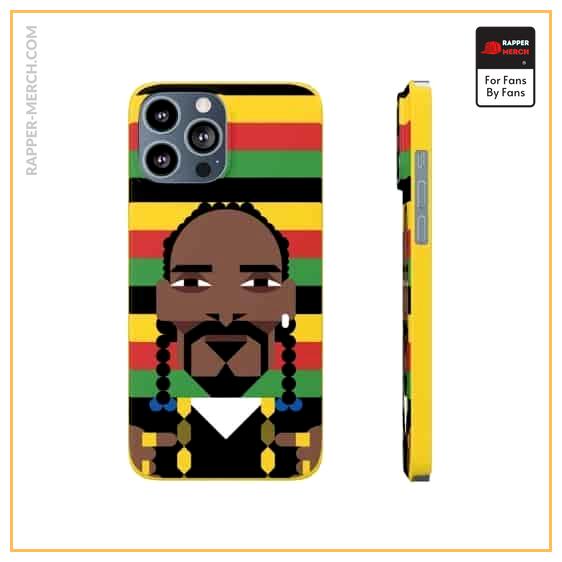 Reggae Snoop Doggy Dogg Cartoon Art Yellow iPhone 13 Case RM0310