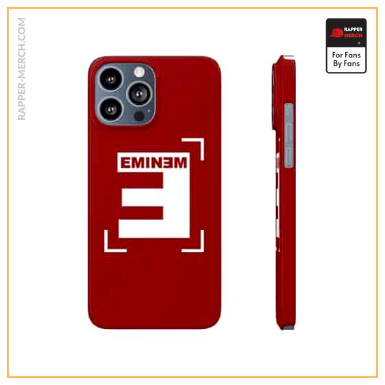 Reverse Eminem Unique Logo Red iPhone 13 Fitted Case RM0310