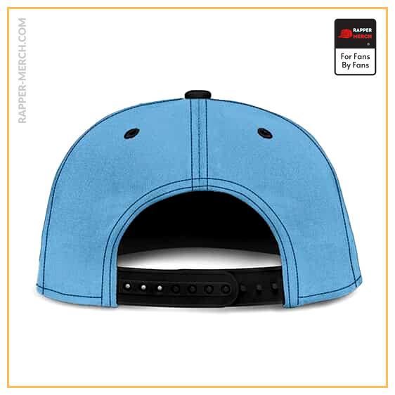 Cool Snoop Dogg Portrait Blue Snapback Baseball Cap RM0310