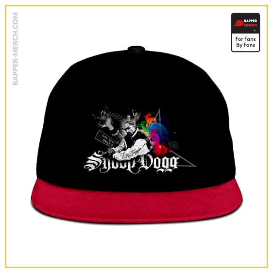 Cool Snoop Dogg Vibrant Colors Artwork Snapback Hat RM0310
