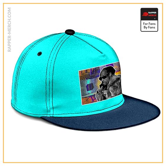 Snoop Dogg Dancing Trippy Colors Snapback Cap RM0310