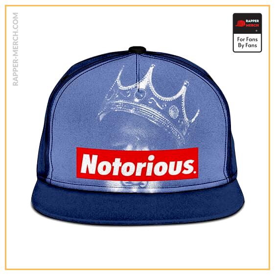 The Notorious Biggie Royal Blue Snapback Hat RP0310