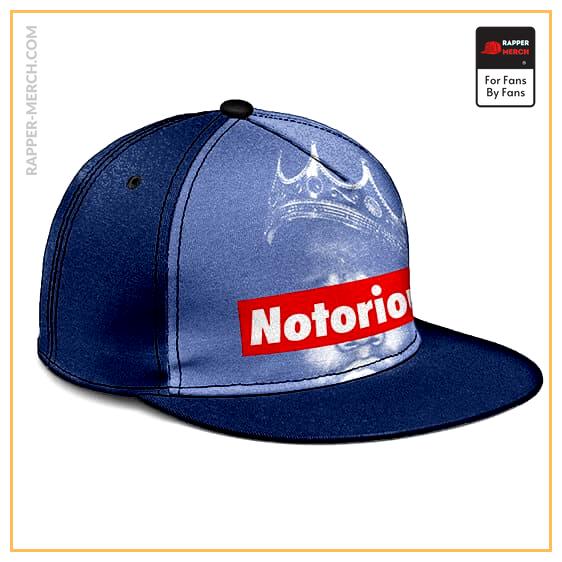 The Notorious Biggie Royal Blue Snapback Hat RP0310