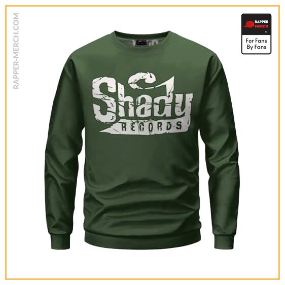 Shady Records American Record Label Green Eminem Sweatshirt RM0310