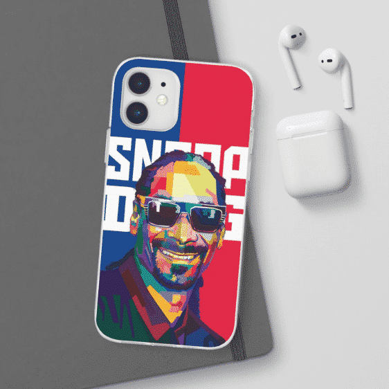 Smiling Snoop Dogg Colorful Artwork Stylish iPhone 12 Case RM0310