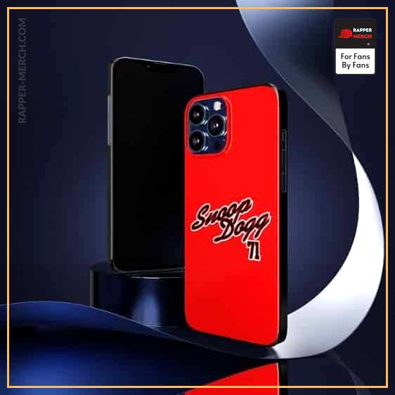 Snoop Dogg 1971 Minimalist Design Awesome Red iPhone 13 Case RM0310