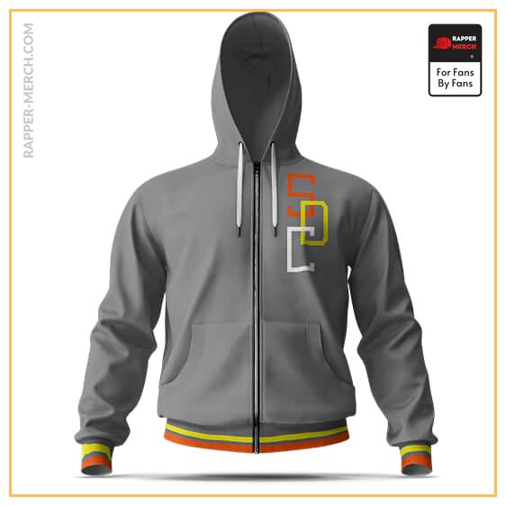 Snoop Dogg Clothing Co. SDC Logo Stylish Zipper Hoodie RM0310