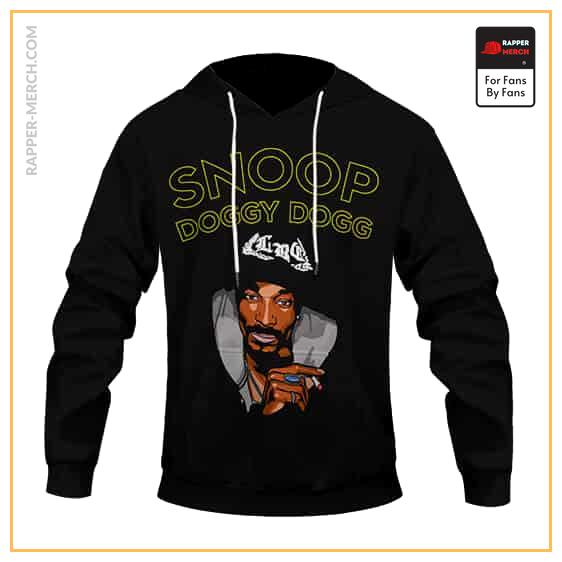 Snoop Dogg Death Row Records Artwork Black Hoodie Jacket RM0310
