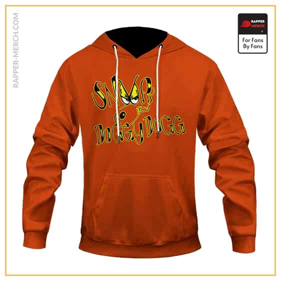 Snoop Dogg Doggystyle Logo Artwork Orange Pullover Hoodie RM0310