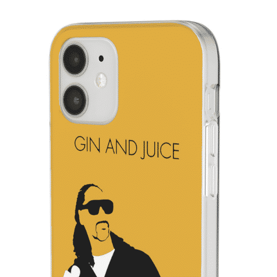 Snoop Dogg Gin And Juice Minimalistic Cartoon iPhone 12 Case RM0310