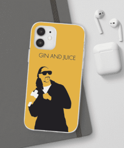 Snoop Dogg Gin And Juice Minimalistic Cartoon iPhone 12 Case RM0310