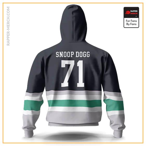 Snoop Dogg Hockey Uniform Theme Cool Zip Up Hoodie Jacket RM0310