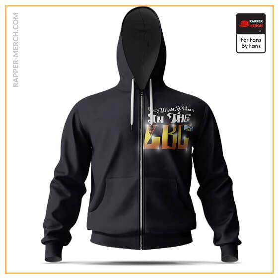 Snoop Dogg Once Upon A Time In LBC Black Zip Up Hoodie RM0310