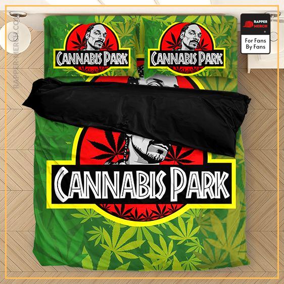 Snoop Dogg Parody Cannabis Park Weed Pattern Bedding Set RM0310